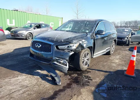 2016 Infiniti Qx60 z USA, uszkodzony, nr VIN 5N1AL0MM1GC508927